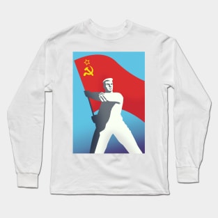 Soviet Flag Long Sleeve T-Shirt